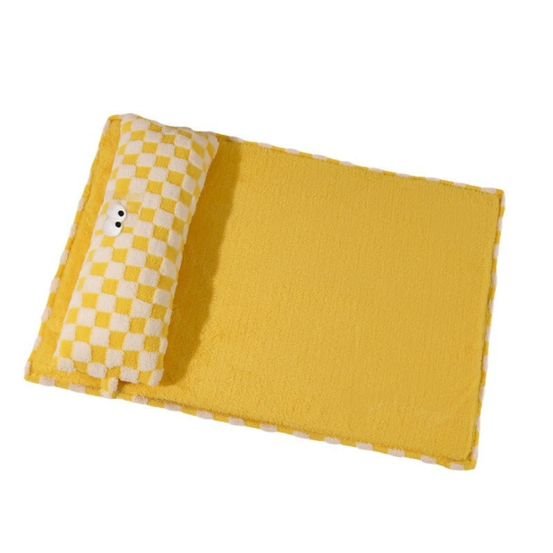 KFX-0750397 Universal Four Seasons Dog Cushion and Cat Sleeping Mat - Large Size for Pets Up to 17.5 kg