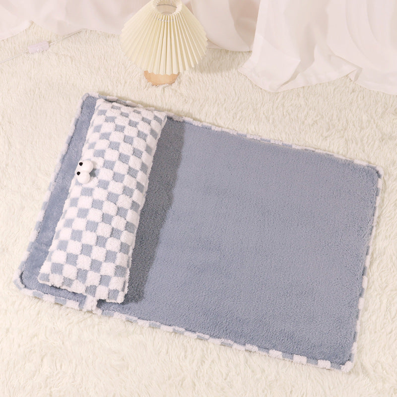 KFX-0750397 Universal Four Seasons Dog Cushion and Cat Sleeping Mat - Large Size for Pets Up to 17.5 kg