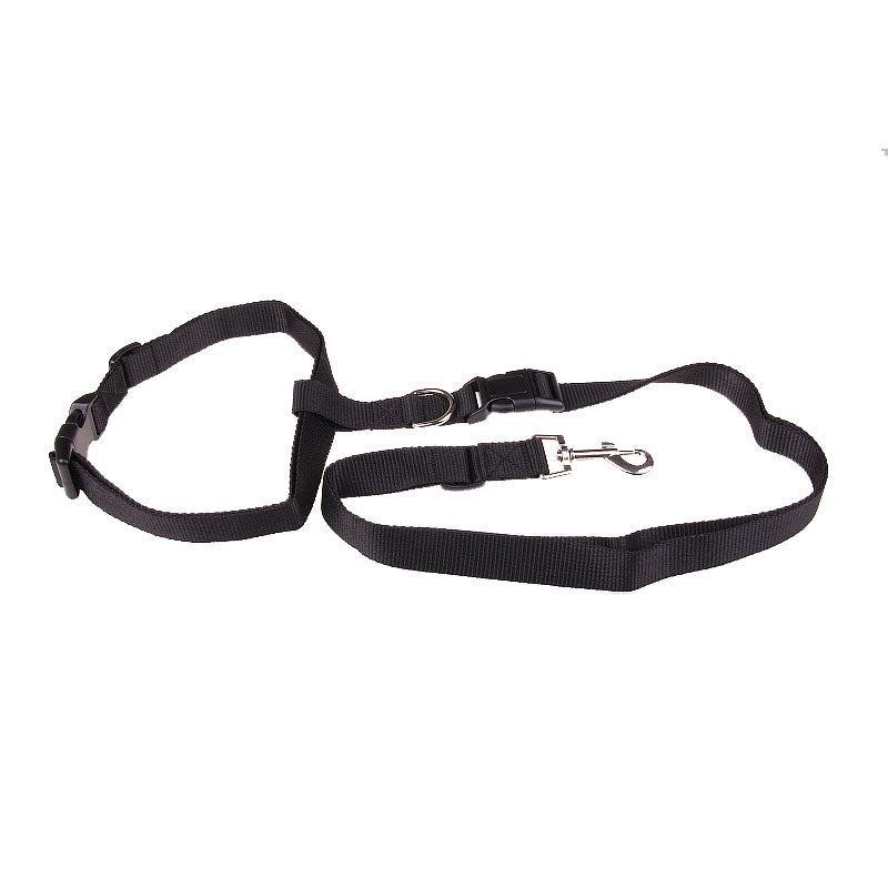 KFX-0752701 Adjustable 120m Nylon Traction Rope for Morning Dog Runs, Suitable for Waist Sizes up to 110cm