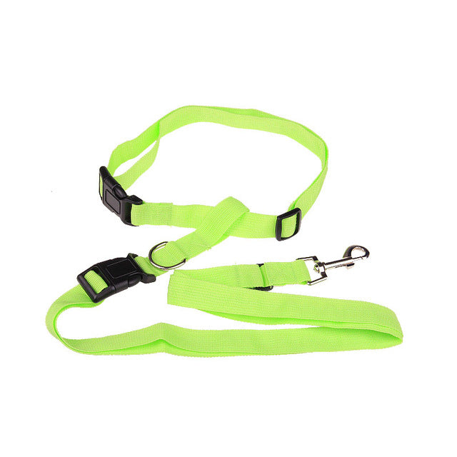 KFX-0752701 Adjustable 120m Nylon Traction Rope for Morning Dog Runs, Suitable for Waist Sizes up to 110cm