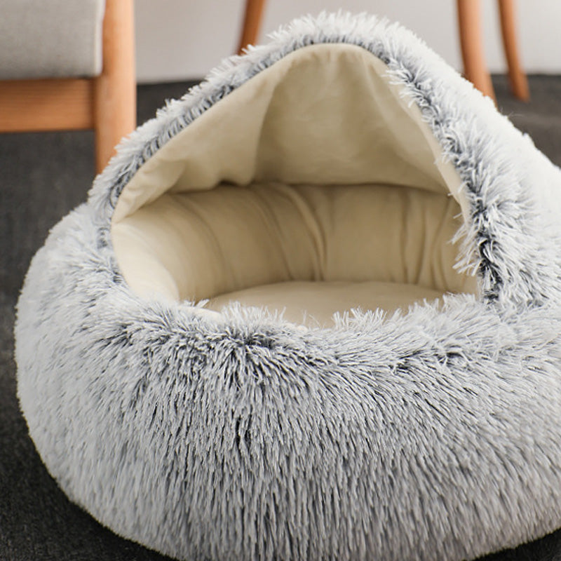 KFX-0752957 Cozy Semi-Enclosed Cat Litter Bed - Various Styles and Colors Available