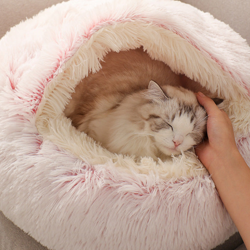KFX-0752957 Cozy Semi-Enclosed Cat Litter Bed - Various Styles and Colors Available