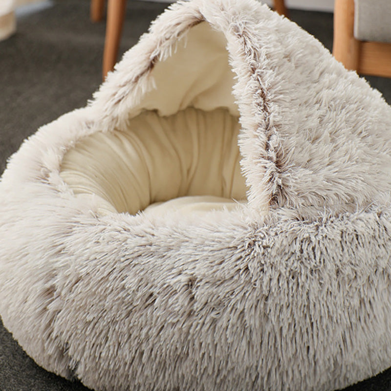 KFX-0752957 Cozy Semi-Enclosed Cat Litter Bed - Various Styles and Colors Available