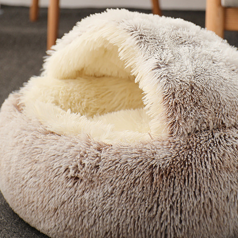 KFX-0752957 Cozy Semi-Enclosed Cat Litter Bed - Various Styles and Colors Available