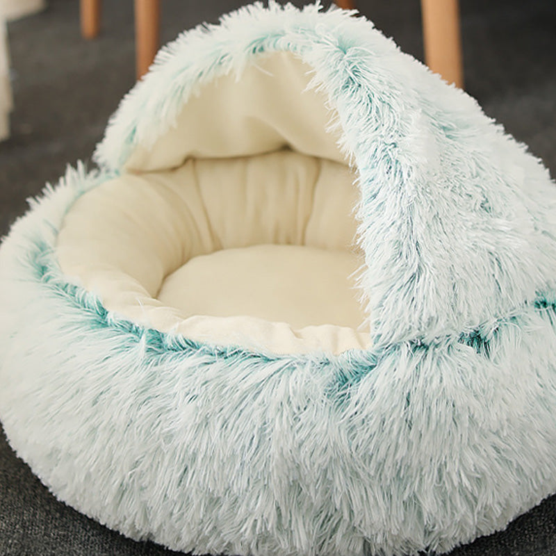 KFX-0752957 Cozy Semi-Enclosed Cat Litter Bed - Various Styles and Colors Available