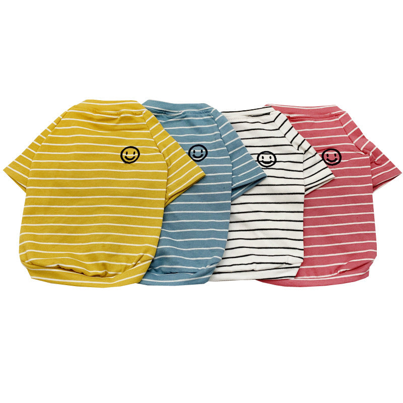 KFX-0753981 Casual Washed Cotton Two-Legged Clothing for Puppies and Pets