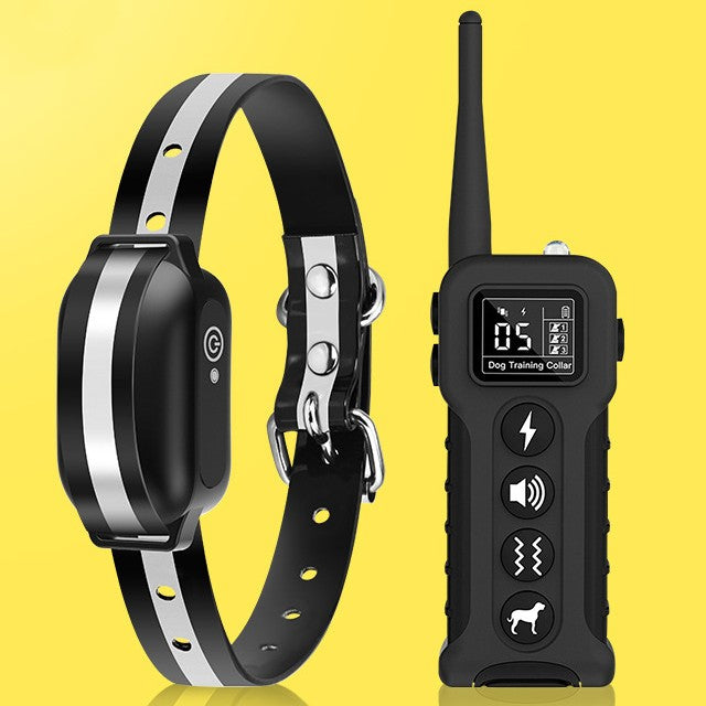 KFX-0766397 Remote Control Dog Trainer with Voice Control and Bark Stop Feature