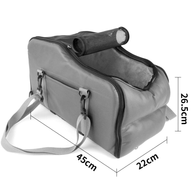 KFX-0772413 Portable Removable Car Kennel and Washable Pet Mat for Travel and Outdoors