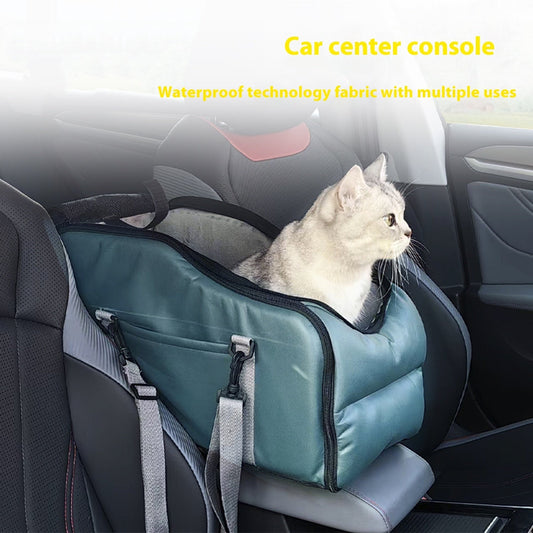 KFX-0772413 Portable Removable Car Kennel and Washable Pet Mat for Travel and Outdoors