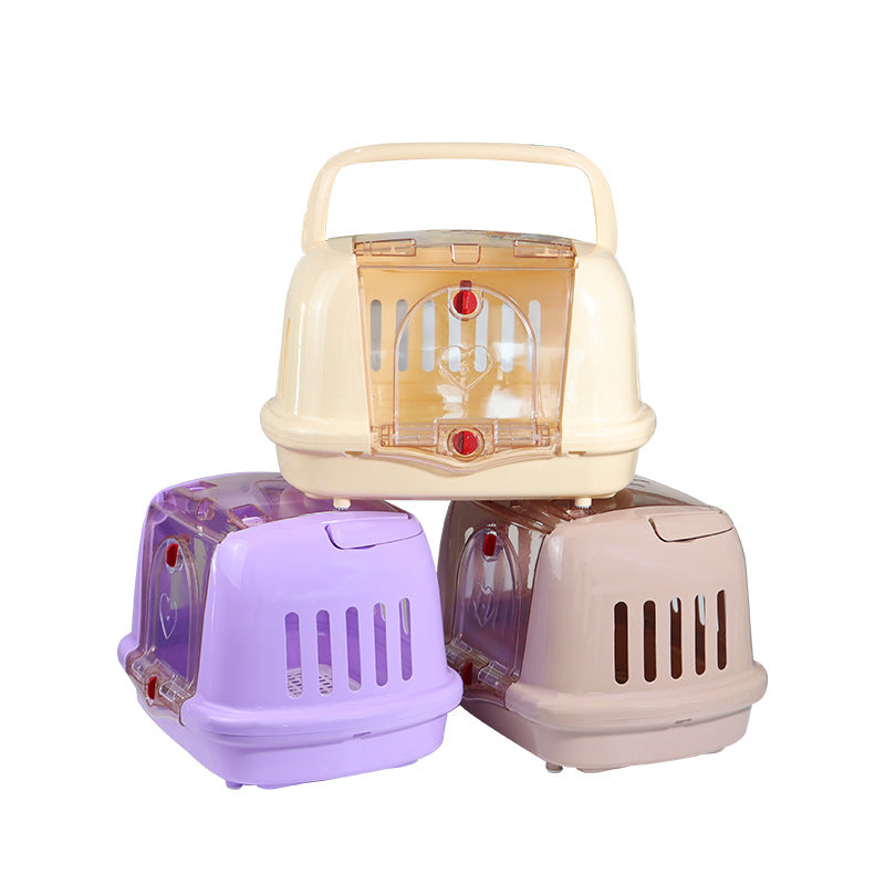 KFX-0774973 Portable Four Seasons Ceramic Dog Pet Flight Case Backpack with Urine Pad - Multiple Colors