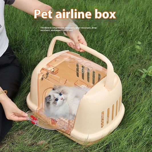 KFX-0774973 Portable Four Seasons Ceramic Dog Pet Flight Case Backpack with Urine Pad - Multiple Colors
