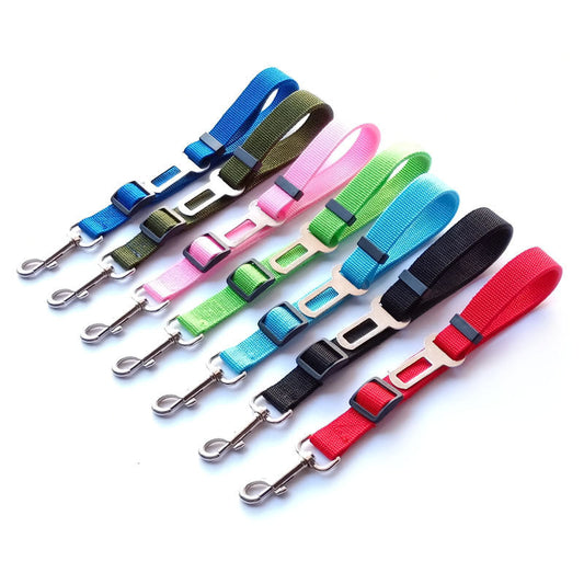 KFX-0775741 Retractable Pet Dog Safety Belt Leash with Hand Holding Rope in Multiple Colors