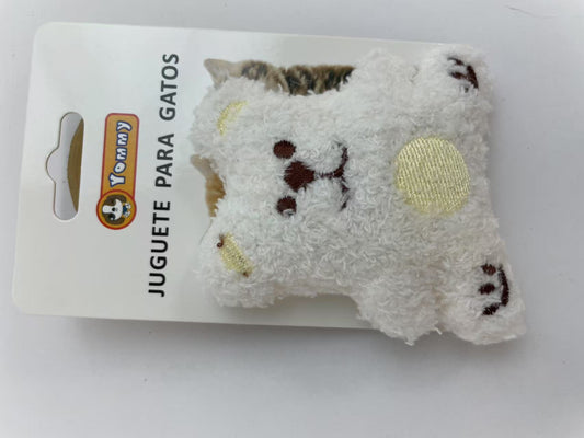KFX-0776765 Plush Cat Toy Bear - Soft, Cuddly Companion for Feline Fun