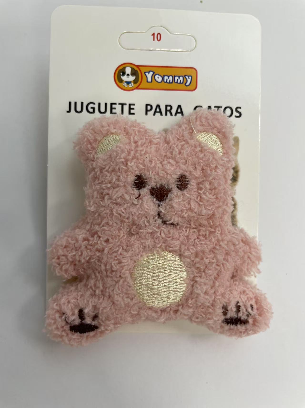 KFX-0776765 Plush Cat Toy Bear - Soft, Cuddly Companion for Feline Fun