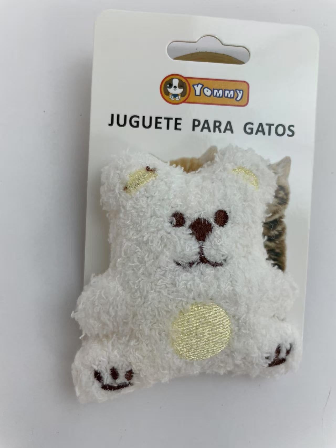 KFX-0776765 Plush Cat Toy Bear - Soft, Cuddly Companion for Feline Fun