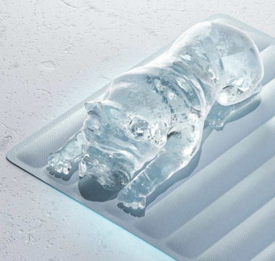 KFX-0777789 Cooling Gel Pet Mat – Ice Pad for Dogs and Cats, Round and Square Shapes Available, Multiple Sizes