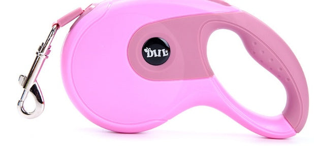 KFX-0785469 5M Retractable Dog Leash for Small and Medium Breeds - Durable Nylon and Metal Lock - 40kg Capacity - Multi-Color Options Available