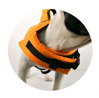 KFX-0789053 Lightweight Shark Fin Pet Swimsuit for Dogs - Comfortable Swim Jacket for Large and Small Breeds