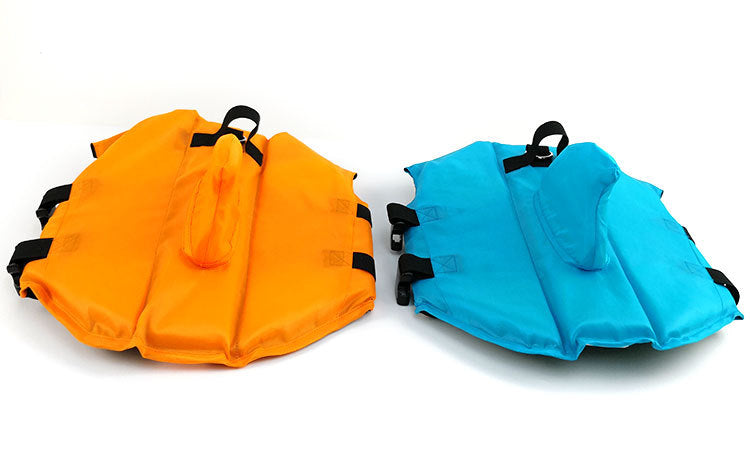 KFX-0789053 Lightweight Shark Fin Pet Swimsuit for Dogs - Comfortable Swim Jacket for Large and Small Breeds