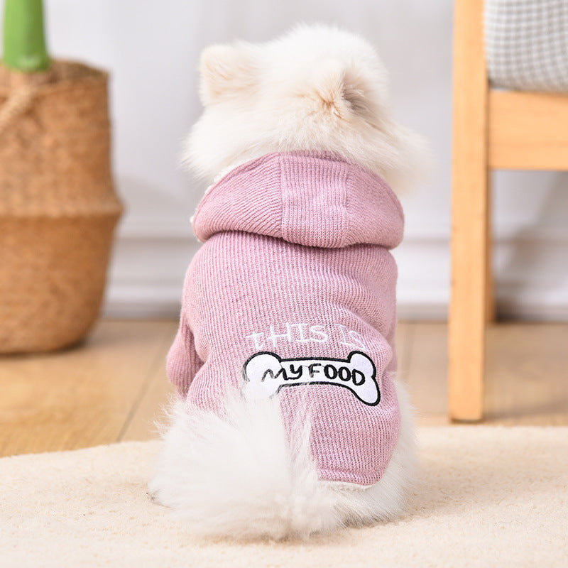 KFX-0795581 Pet Clothing for Cats and Dogs - Available in Pink, Blue, and Red, Size XS, S, M