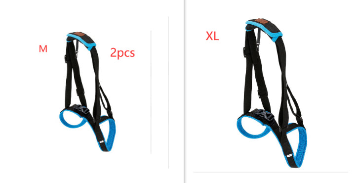 KFX-0796477 Dog Hind Leg Support Harness - Adjustable Sandwich Mesh Design, Multiple Sizes Available