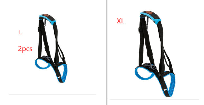 KFX-0796477 Dog Hind Leg Support Harness - Adjustable Sandwich Mesh Design, Multiple Sizes Available