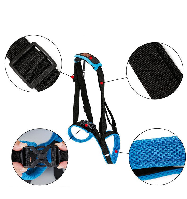KFX-0796477 Dog Hind Leg Support Harness - Adjustable Sandwich Mesh Design, Multiple Sizes Available