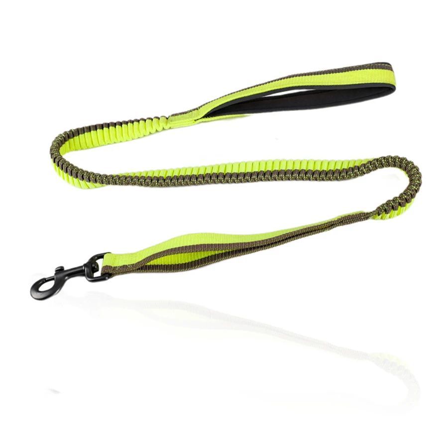 KFX-0796989 Elastic Anti-Violence Dog Training Leash for Medium and Large Dogs with 360° Rotating Clip