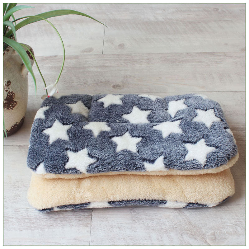 KFX-0797245 Autumn and Winter Thickened Dog Cushion Pad - Various Sizes Available