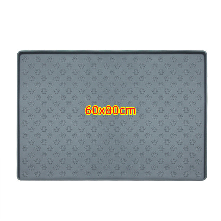 KFX-0799037 Pet Mat with Anti-Slip and Leak-Proof Design – Food-Grade Silicone, 37.5x29.5cm