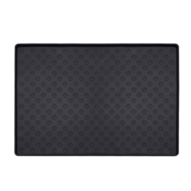 KFX-0799037 Pet Mat with Anti-Slip and Leak-Proof Design – Food-Grade Silicone, 37.5x29.5cm