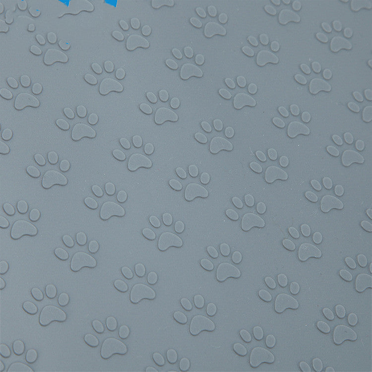 KFX-0799037 Pet Mat with Anti-Slip and Leak-Proof Design – Food-Grade Silicone, 37.5x29.5cm