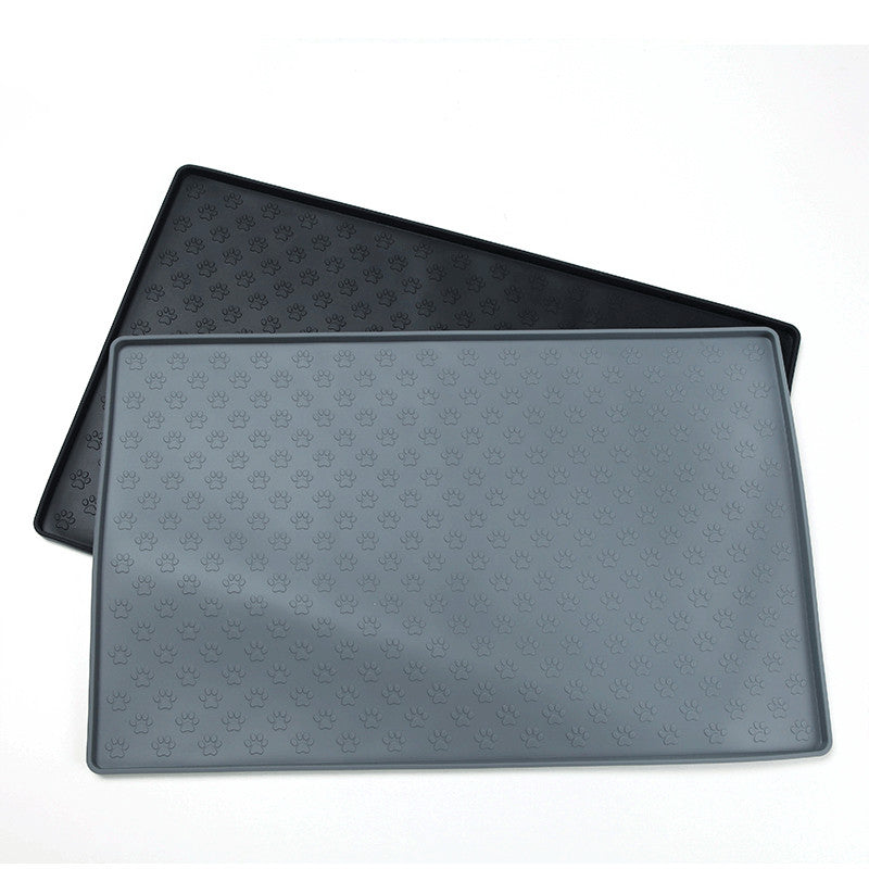 KFX-0799037 Pet Mat with Anti-Slip and Leak-Proof Design – Food-Grade Silicone, 37.5x29.5cm
