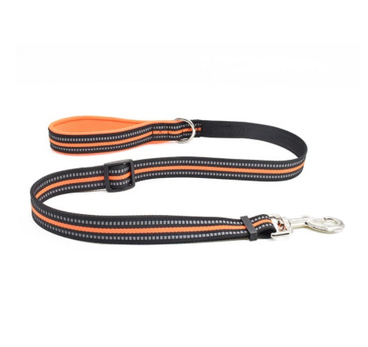 KFX-0802749 Nylon Assisted Retractable Dog Leash - Adjustable Length - Multiple Colors Available
