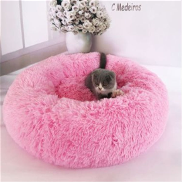KFX-0808765 Cozy Plush Nest Pad for Cats and Small Dogs - Machine Washable Pet Mattress in Various Sizes and Colors