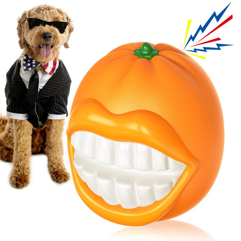 KFX-0817085 Durable Interactive Squeaky Dog Toy with Built-in Sound Whistle for Medium to Large Chewers