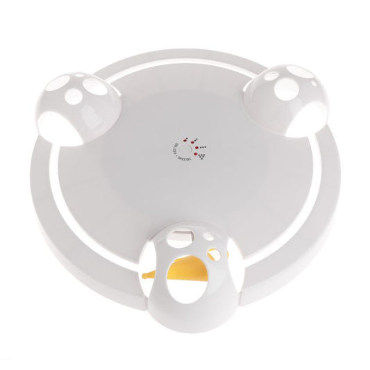 KFX-0819261 Auto-Rotating Electric Cat and Mouse Play Turntable Toy, Durable ABS Material, 0.68 Weight