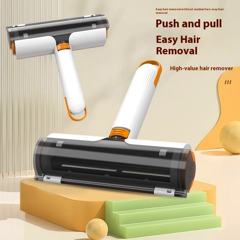 KFX-0820029 2 in 1 Portable Washable Pet Hair Removal Brush for Effortless Cleaning