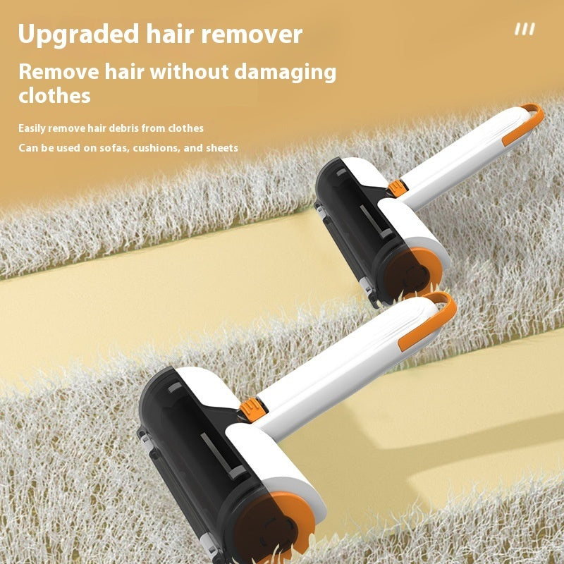 KFX-0820029 2 in 1 Portable Washable Pet Hair Removal Brush for Effortless Cleaning