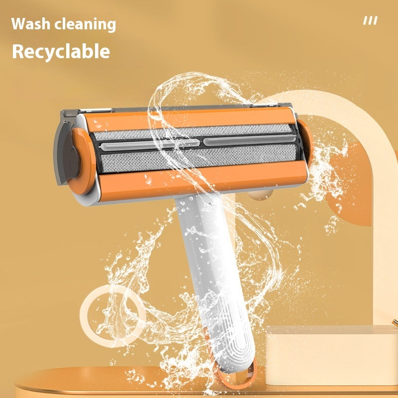 KFX-0820029 2 in 1 Portable Washable Pet Hair Removal Brush for Effortless Cleaning