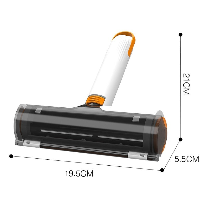KFX-0820029 2 in 1 Portable Washable Pet Hair Removal Brush for Effortless Cleaning