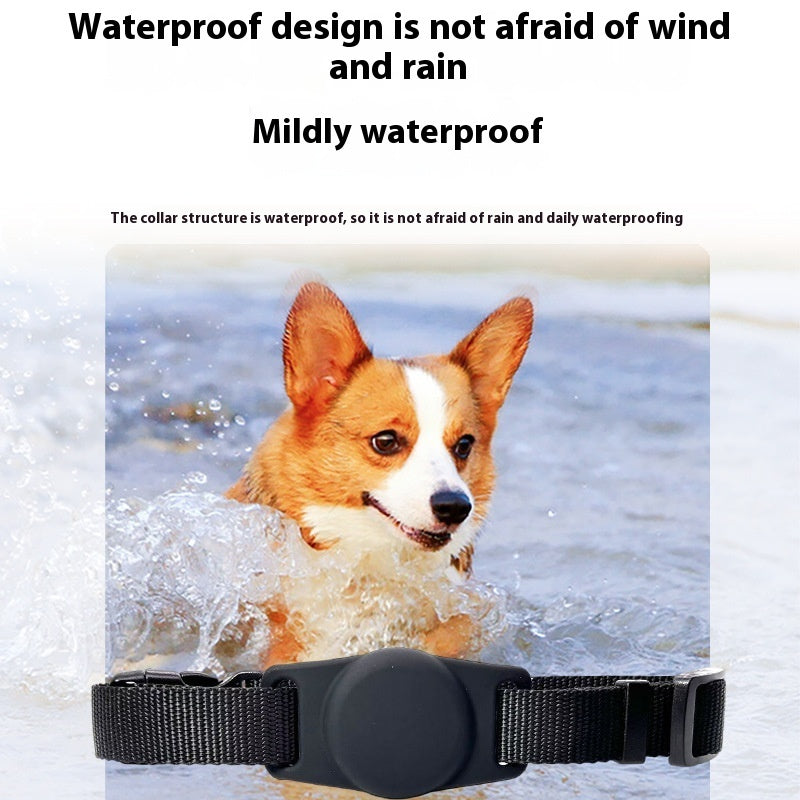 KFX-0822205 Pet GPS Tracker Collar with Anti-Loss Alarm for Dogs and Cats, Bluetooth 5.0, Remote Location Notifications