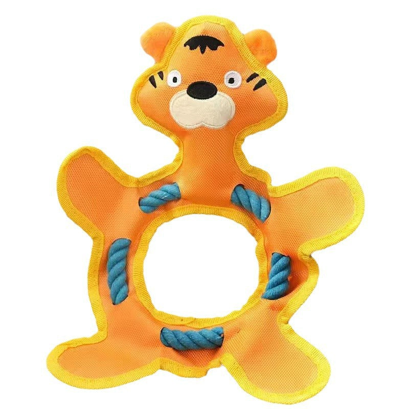 KFX-0822845 Tear-Resistant Plush Pet Toy for Dogs and Cats - Multiple Designs Available, 33 x 25 CM
