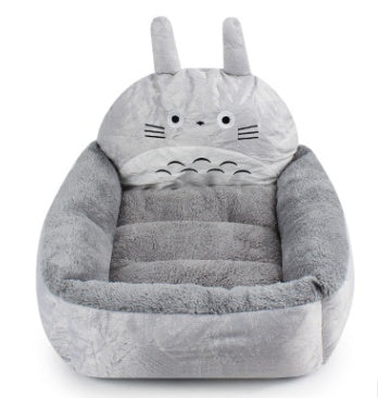 KFX-0824253 Cozy Plush Cat and Dog Kennel Mat in Various Animal Designs