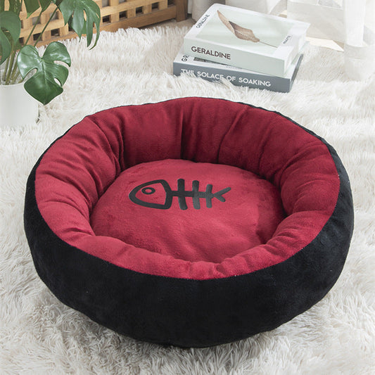 KFX-0830013 Pet Summer Warm Kennel - Comfortable Cloth Pet House for All Seasons