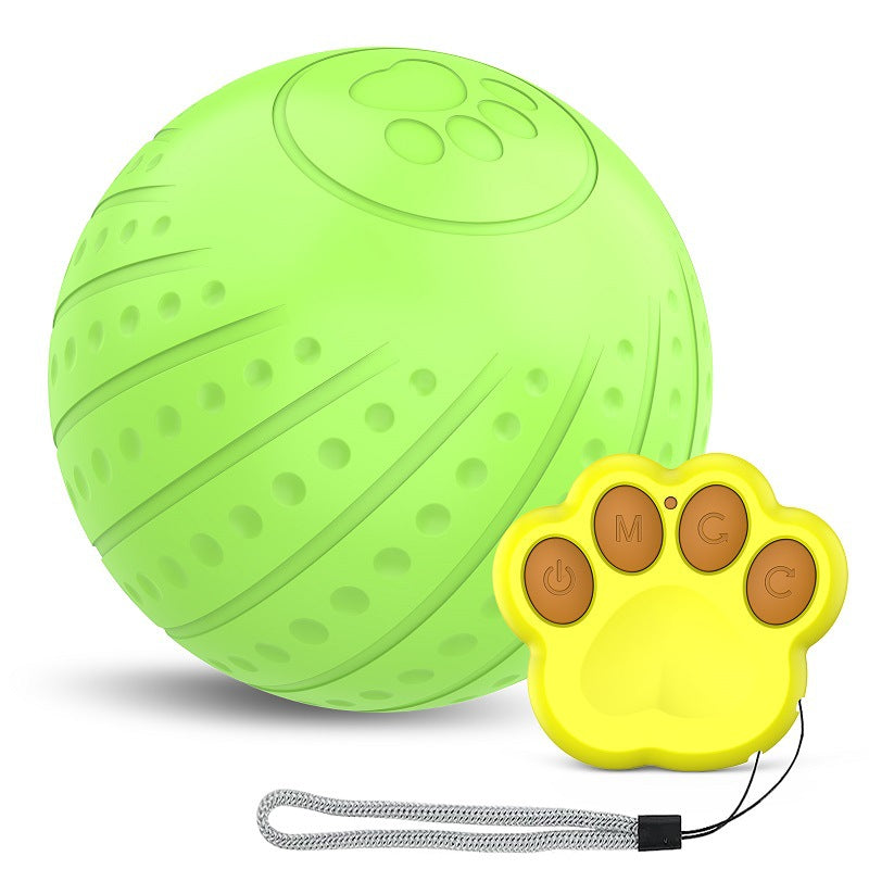 KFX-0830781 Automatic Bite-Resistant Dog Toy Ball with Remote Control - Available in Multiple Colors