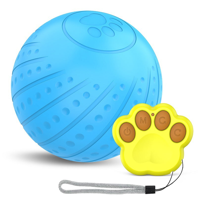 KFX-0830781 Automatic Bite-Resistant Dog Toy Ball with Remote Control - Available in Multiple Colors