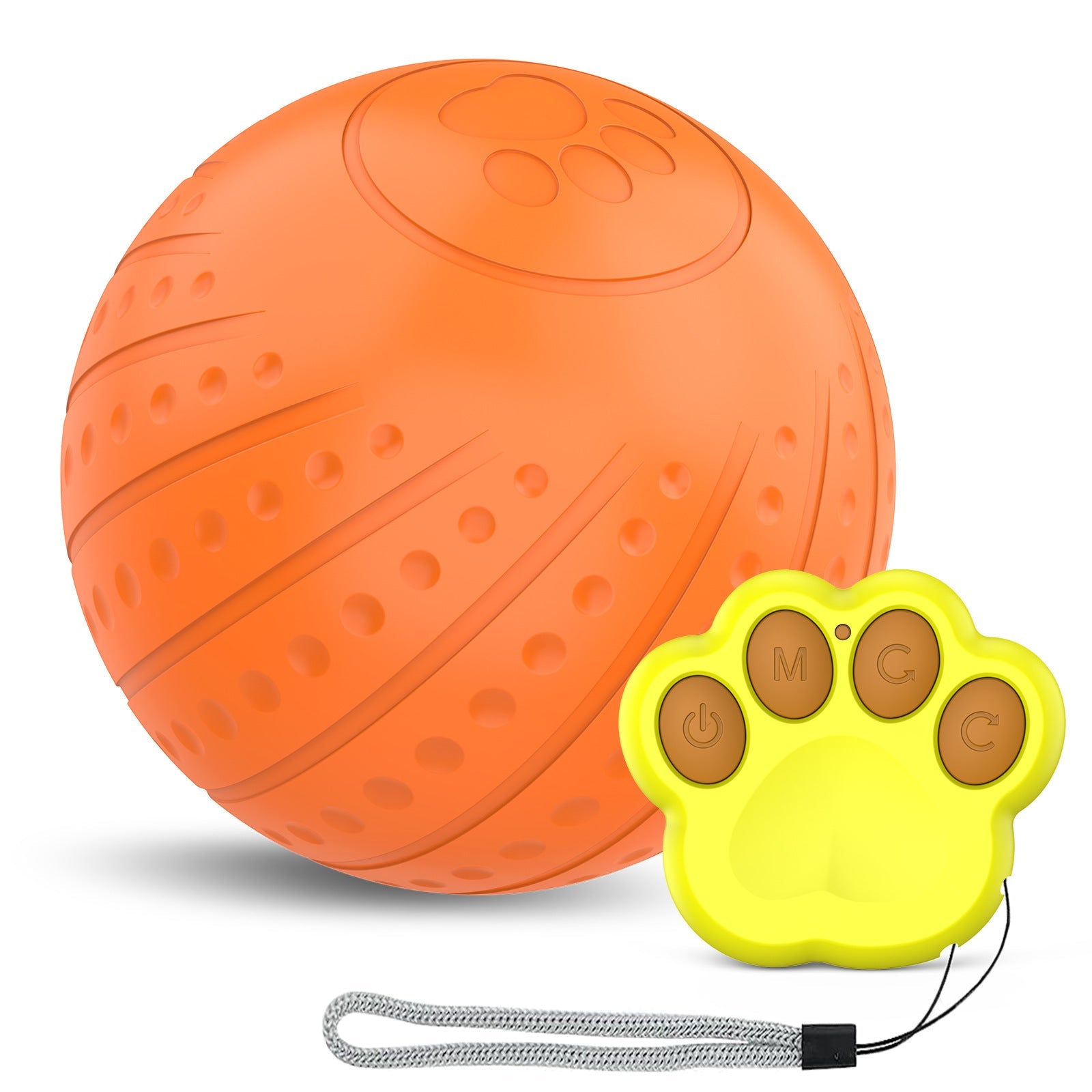 KFX-0830781 Automatic Bite-Resistant Dog Toy Ball with Remote Control - Available in Multiple Colors