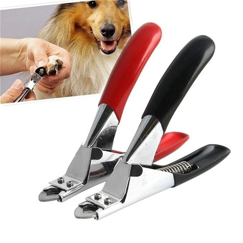 KFX-0833213 Pet Nail Clippers with Integrated Nail Sharpener for Dogs and Cats