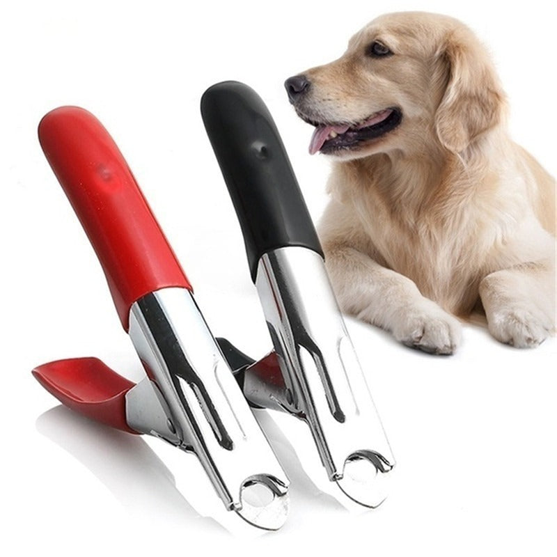 KFX-0833213 Pet Nail Clippers with Integrated Nail Sharpener for Dogs and Cats